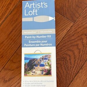 Paint-by-Number Kit - Blue and White